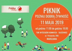 Zaproszenie na piknik "Poznaj Dobrą Żywność"
