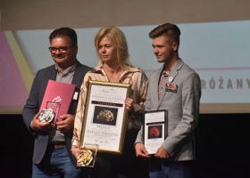 Pastella - ,,Złotą Różą'' Ogólnopolskiej Wystawy Róż Ogrodowych w Kutnie