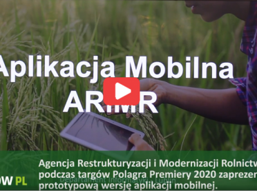 WIDEO: aplikacja dla rolników od ARiMR
